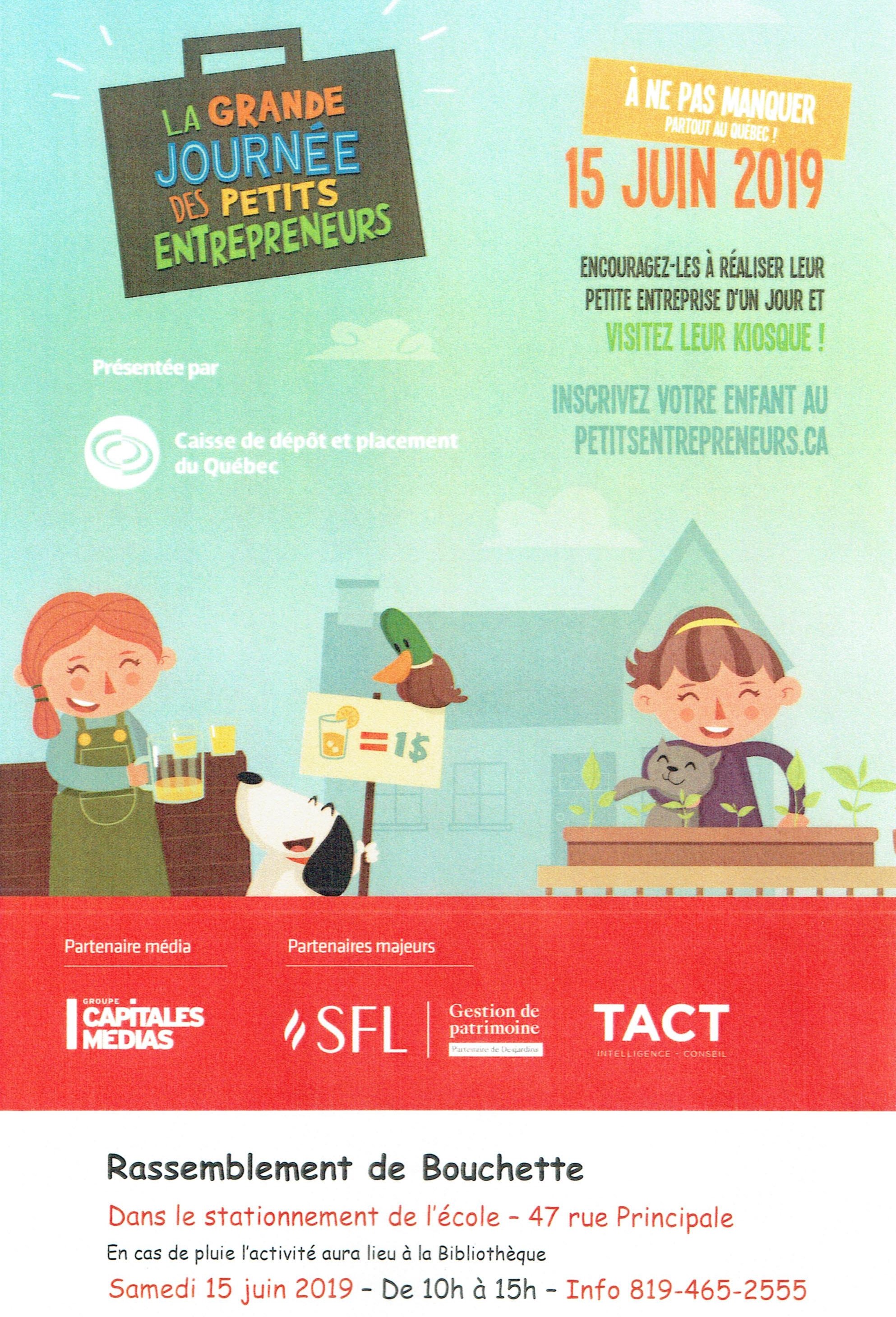 Affiche Petits Entrepreneurs